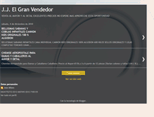 Tablet Screenshot of jjelgranvendedor.blogspot.com