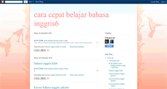 Desktop Screenshot of caracepat-belajarbahasainggris6.blogspot.com