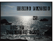 Tablet Screenshot of doublefeaturefight.blogspot.com