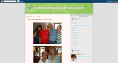 Desktop Screenshot of cgcspiritualcommunity.blogspot.com