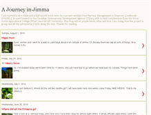 Tablet Screenshot of journeyinjimma.blogspot.com