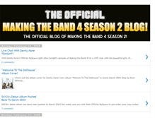 Tablet Screenshot of officialmakingtheband4.blogspot.com