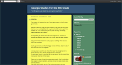 Desktop Screenshot of georgiastudies8thgrade.blogspot.com