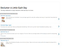 Tablet Screenshot of declutterblogg.blogspot.com
