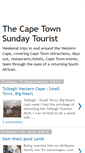 Mobile Screenshot of cape-sundaytourist.blogspot.com