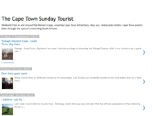 Tablet Screenshot of cape-sundaytourist.blogspot.com