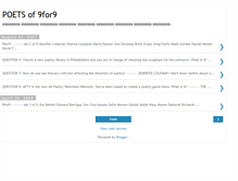 Tablet Screenshot of poets9for9.blogspot.com
