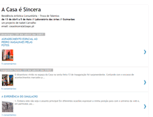 Tablet Screenshot of casasincera.blogspot.com