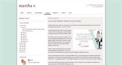 Desktop Screenshot of martha-v.blogspot.com