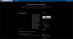 Desktop Screenshot of camisetasseries.blogspot.com