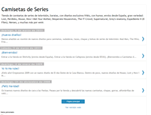 Tablet Screenshot of camisetasseries.blogspot.com