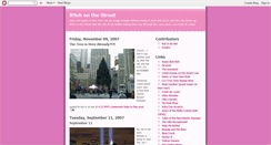 Desktop Screenshot of bitchonthestreet.blogspot.com