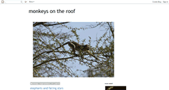 Desktop Screenshot of monkeysontheroof.blogspot.com