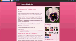 Desktop Screenshot of ameperfeito.blogspot.com