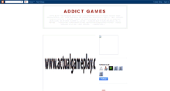Desktop Screenshot of addictgames-cr.blogspot.com