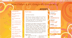 Desktop Screenshot of grayfish4thgradeblog.blogspot.com