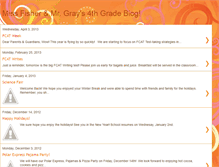 Tablet Screenshot of grayfish4thgradeblog.blogspot.com