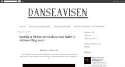 Desktop Screenshot of danseavisen.blogspot.com