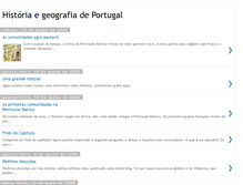 Tablet Screenshot of historia-geo-portugal.blogspot.com