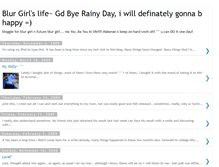 Tablet Screenshot of blurgirlextraordinarylife.blogspot.com