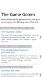 Mobile Screenshot of gamegolem.blogspot.com