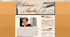 Desktop Screenshot of antoniarrobas.blogspot.com