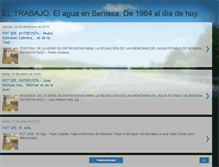 Tablet Screenshot of eltrabajodeaguas.blogspot.com