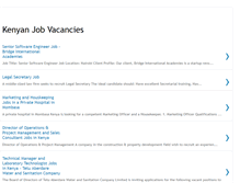Tablet Screenshot of jobskenyanvacancies.blogspot.com