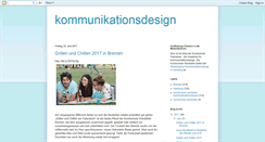 Desktop Screenshot of kommunikationsdesign.blogspot.com