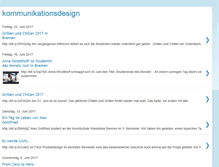 Tablet Screenshot of kommunikationsdesign.blogspot.com
