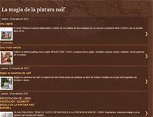 Tablet Screenshot of lamagiadelnaif.blogspot.com