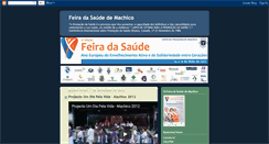 Desktop Screenshot of feiradasaudedemachico.blogspot.com