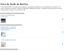 Tablet Screenshot of feiradasaudedemachico.blogspot.com