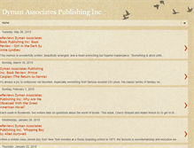 Tablet Screenshot of dyman-publishing.blogspot.com