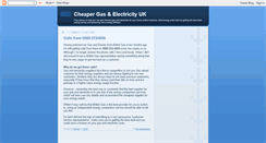 Desktop Screenshot of cheaper-gas-electricity.blogspot.com