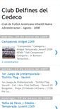 Mobile Screenshot of clubdelfinesdelcedeco.blogspot.com