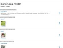 Tablet Screenshot of murraysonamission.blogspot.com