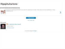 Tablet Screenshot of hipopituitarismo.blogspot.com