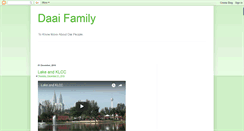 Desktop Screenshot of daifamilylive.blogspot.com