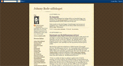 Desktop Screenshot of johnnybode.blogspot.com