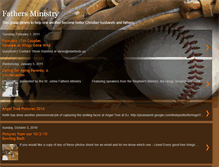 Tablet Screenshot of fathersministry.blogspot.com