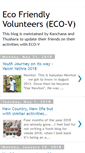 Mobile Screenshot of ecofriendlyvolunteers.blogspot.com