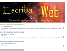 Tablet Screenshot of escribaweb.blogspot.com