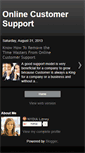 Mobile Screenshot of getonlinecustomersupport.blogspot.com