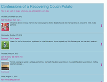 Tablet Screenshot of confessionsofarecoveringcouchpotato.blogspot.com