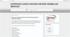 Desktop Screenshot of koperasikasihsayang.blogspot.com