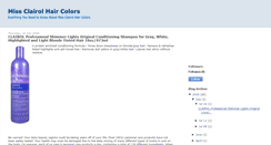 Desktop Screenshot of miss-clairol-hair-colors.blogspot.com