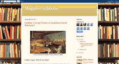 Desktop Screenshot of magistergibbons.blogspot.com