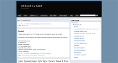 Desktop Screenshot of oxxe-indonesia-exportimport.blogspot.com