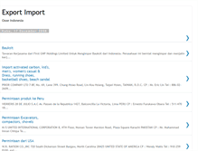 Tablet Screenshot of oxxe-indonesia-exportimport.blogspot.com